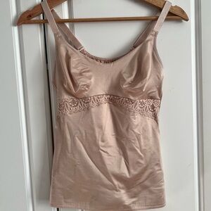 Ruby Ribbon Nude Shapewear Top Size 32